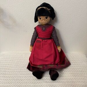 Disney Store Dahlia Plush Doll Soft Toy - Detailed Character Design Collectors